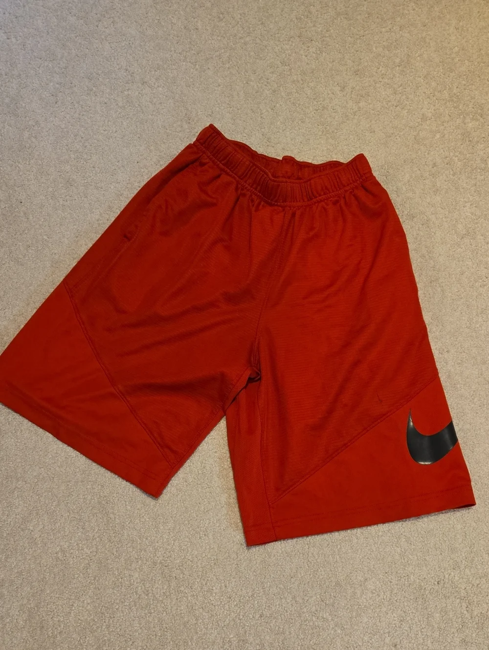 Nike Youth Large Athletic Shorts Small Stain On The Front